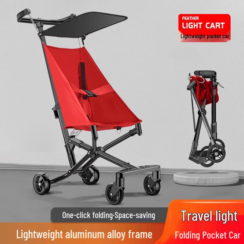 

Ultralight Aluminum Travel Baby Stroller