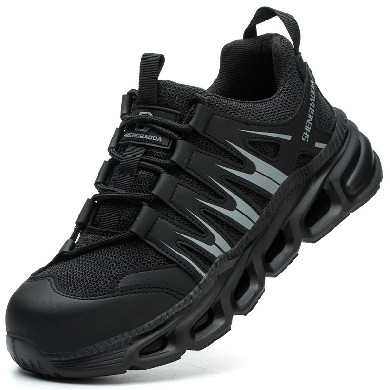 Safety Shoes Men for Work Safety Boots Anti Smash Steel Toe Shoes Puncture  Proof Boots Light Breathable Work Shoes Sneakers Male  buy the best  products in the Ayzeze online store