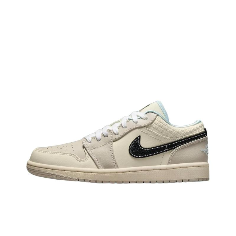 

Jordan Air Jordan 1 Children s Basketball Shoes Beige Brown HQ3440-101 36.5