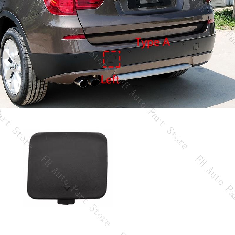 51117210474 51127272415 Front Front Rear Bumper Tow Hook Cover Cap Trailer Hauling Eye Lid For BMW X3 F25 2011 2012 2013-2017
