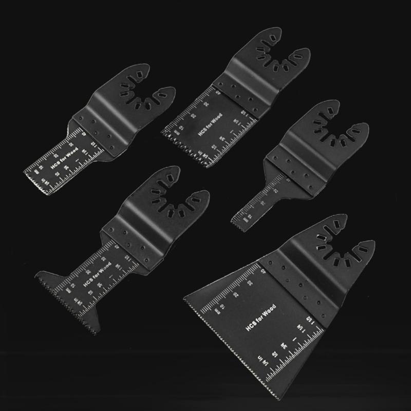 11pcs Saw Blades Universal Wood Metal Oscillating Multitool Quick Release Fit Treasure Oscillating Tool Blades
