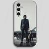 Cool J-John Wick Phone Case for Samsung Galaxy A73,23,53,33,24,72,22,52,32,54,A34 Soft Cover