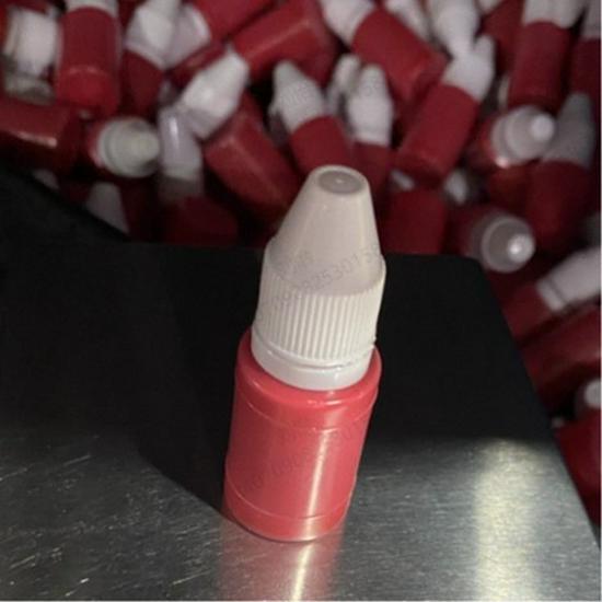 Red Quick-Drying Portable Ink Pad for Office & Finance Stamps – Free Shipping