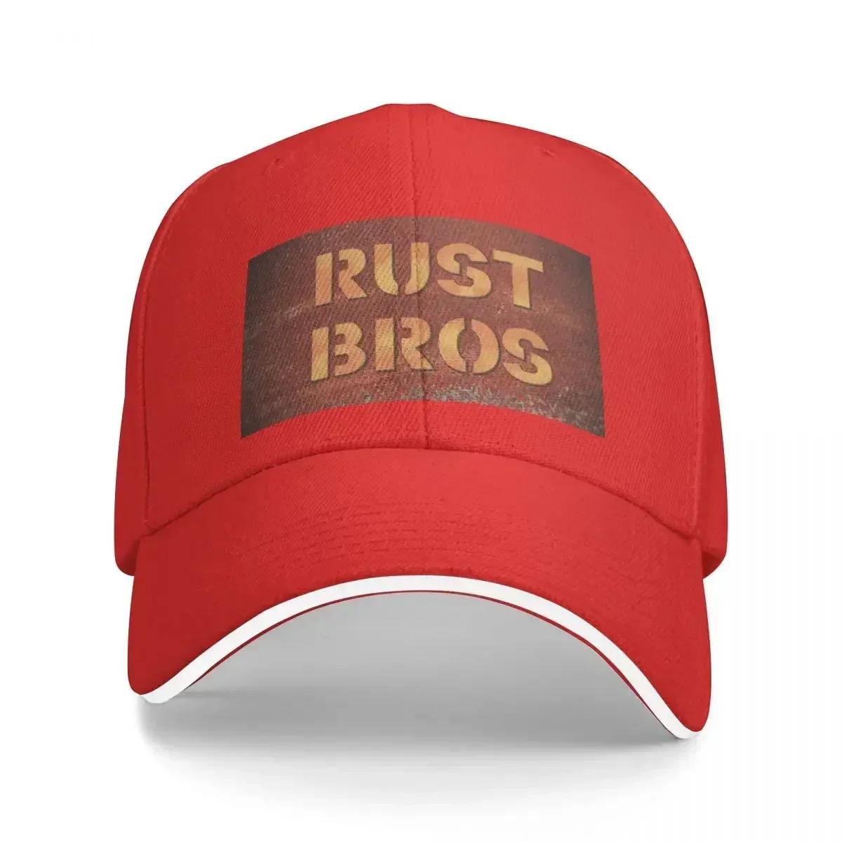 

Rust Bros logo from Rust Valley Restorers Baseball Cap western Hat beach hat Unisexs Hats Womens