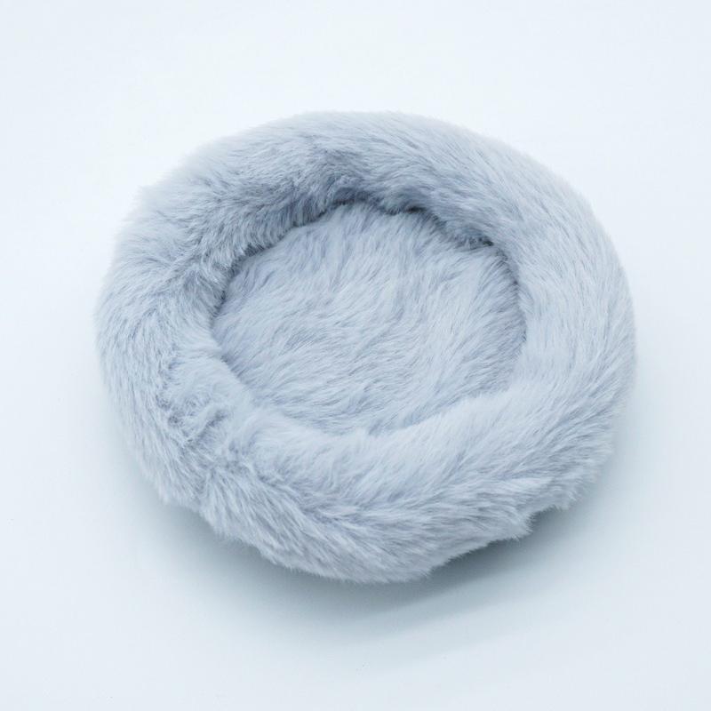 

Autumn Winter Round Warm Hamster Nest Mat Bed for Small Animals Hedgehog Squirrel Mice Rats Guinea Pig Cushion Bed Pet Products S-9x9cm серый
