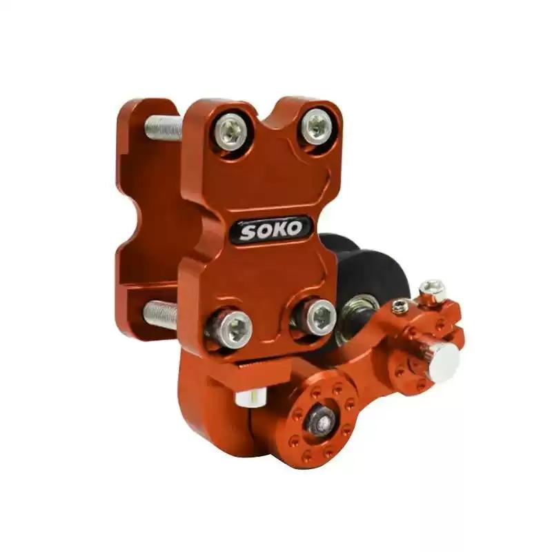 Motorcycle Universal Adjustment Accessories Adjuster Wheel Chain Tensioner Roller Tightener for Motorbike Motocross Chopper ATV