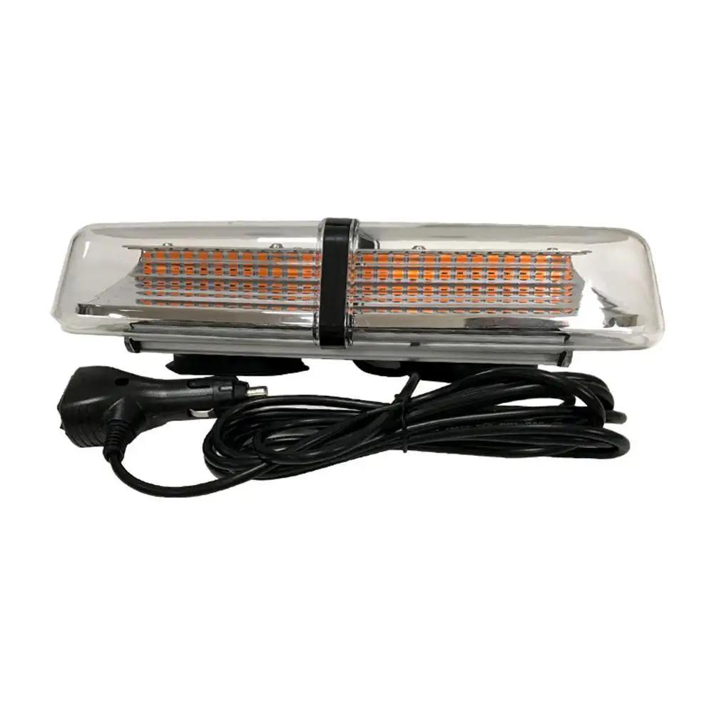 

12 В-24 В 72 светодиодных проблесковых маячка, аварийный свет на крыше, проблесковый маячок, желтый/янтарный предупреждающий сигнал для крыши грузовика, автомобильная атмосфера Y6X6 жёлтый