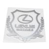 For x222 RX330 nx nx200t GS430 IS250 IS300 es200 GX470 CT 200H rx330 rx300 Front Side Rear Car Sticker Plastic Emblem Decal 222x
