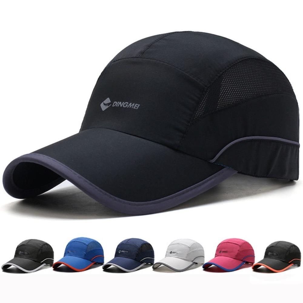 Fashion Quick Drying Baseball Cap Breathable Ultrathin Sun Visor Cap Adjustable Climbing Hat Unisex