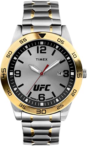 

Timex UFC Men s Legend 42mm Watch, Two Tone Color. , modern