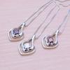 Feminine Charm Necklace Platinum-Plated Apricot Leaf Love Pendant Necklace Korean Simple And Cold Style Jewelry