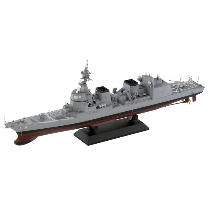 Pit Road 1/700 Skywave Series Maritime Self-Defense Force Escort Ship DD-115 Akizuki Plastic Model J107 Molded Color 21.8cm