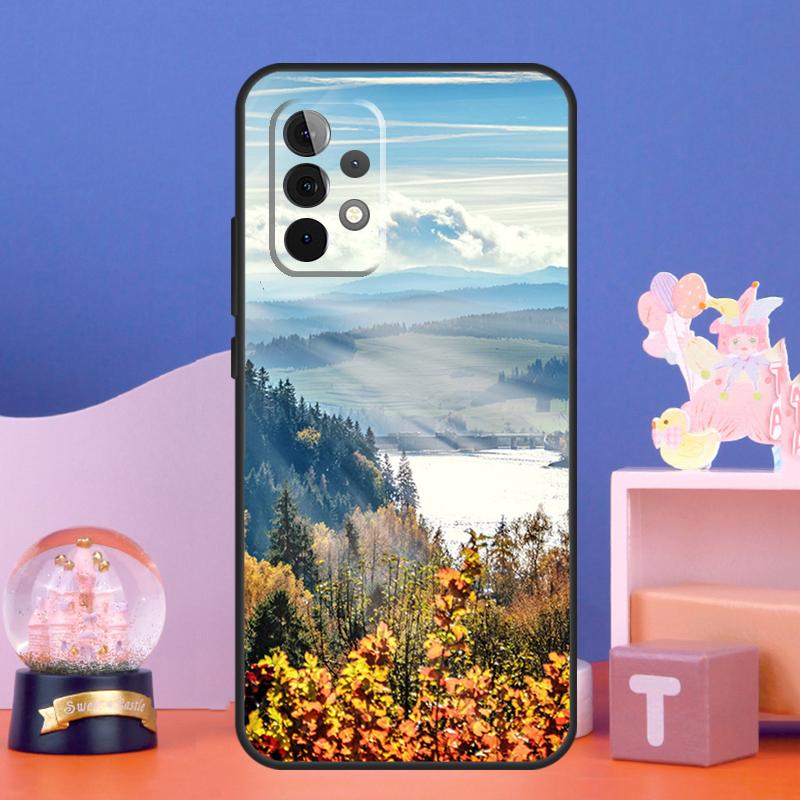 Mountain Forest Case For Samsung Galaxy A17 A06 A16 A26 A36 A56 A55 A35 A15 A32 A52 A13 A33 A53 A14 A34 A54