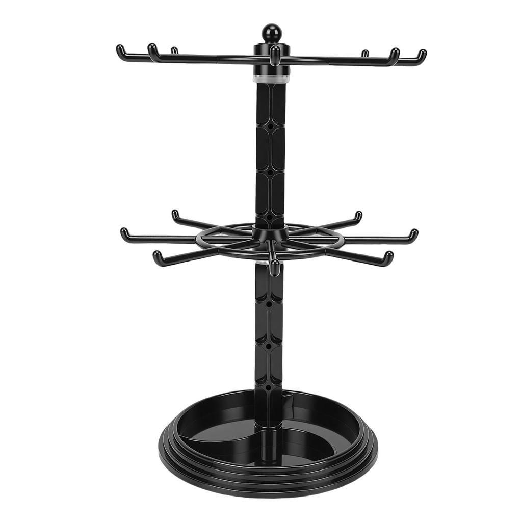 2 Tier Rotating Jewelry Display Stand Jewelry Tree Stand Bracelet Hanging   for Bracelets Earrings Earrings Watches