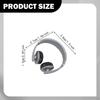 BJD Doll Headphones Decor Daily Display Miniature Headset Model Toy Mini