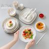 Shangqi Eco-Friendly Disposable Rice Husk Dinnerware Set