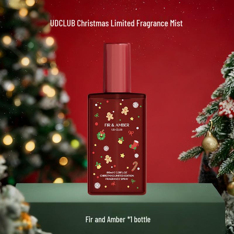 

UD CLUB Christmas Limited Edition: Edelweiss & Gingerbread Fragrance Spray with Fir & Amber for Women.