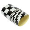 AIBOAT 3" Wide Black White Checkered Flag Vinyl Decal Tape Car Motorcycle Motorcycle Tank
