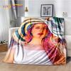 Coperta HD Lana Del Rey Cantante Lizzy Grant, Morbida Coperta Plaid per Casa Camera da Letto Letto Divano Picnic Viaggio Ufficio Coperta per Bambini