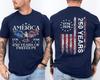 250 Years America Anniversary 1776 Bald Eagle 250th Birthday US Flag 2 Sided Tee Unisex T-Shirt
