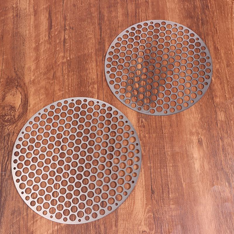 Plasă Grătar Inox 18-30Cm Ustensilă Grătar Plasă Grătar Rotundă Camping Picnic Mâncare Grătar Accesorii Bucătărie