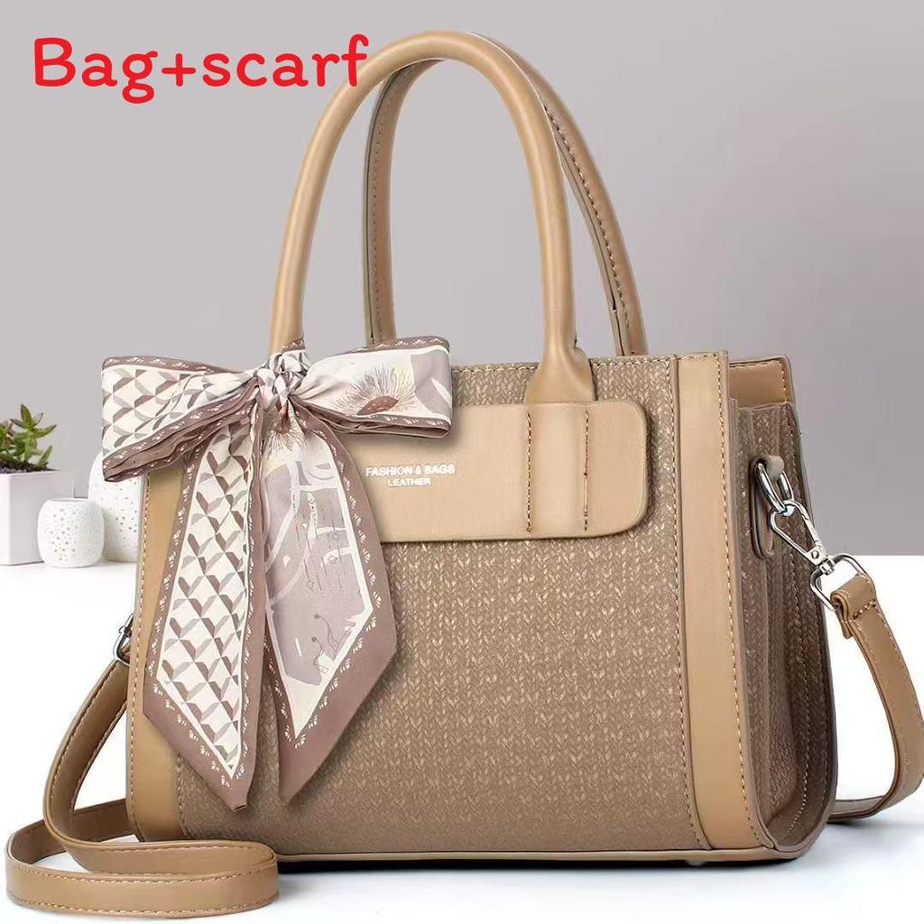 Handbags Pu Leather Casual Tote Bag Large Capacity For Daily Use