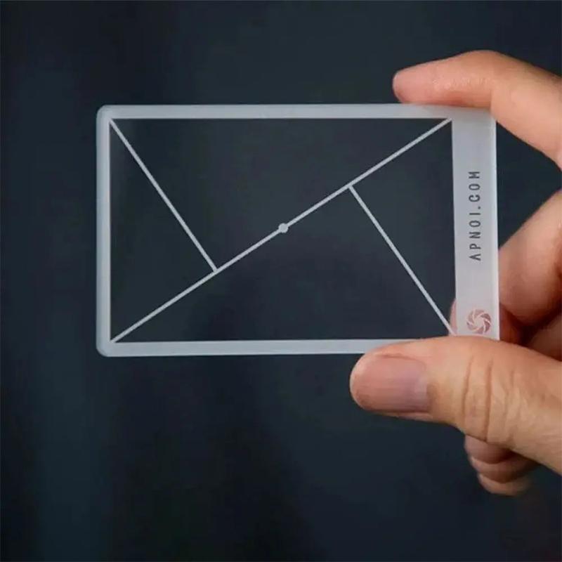 Transparent Viewfinder Ruler Portable Multifunction Composition Tools Fibonacci Composition View Finder Photography Tools