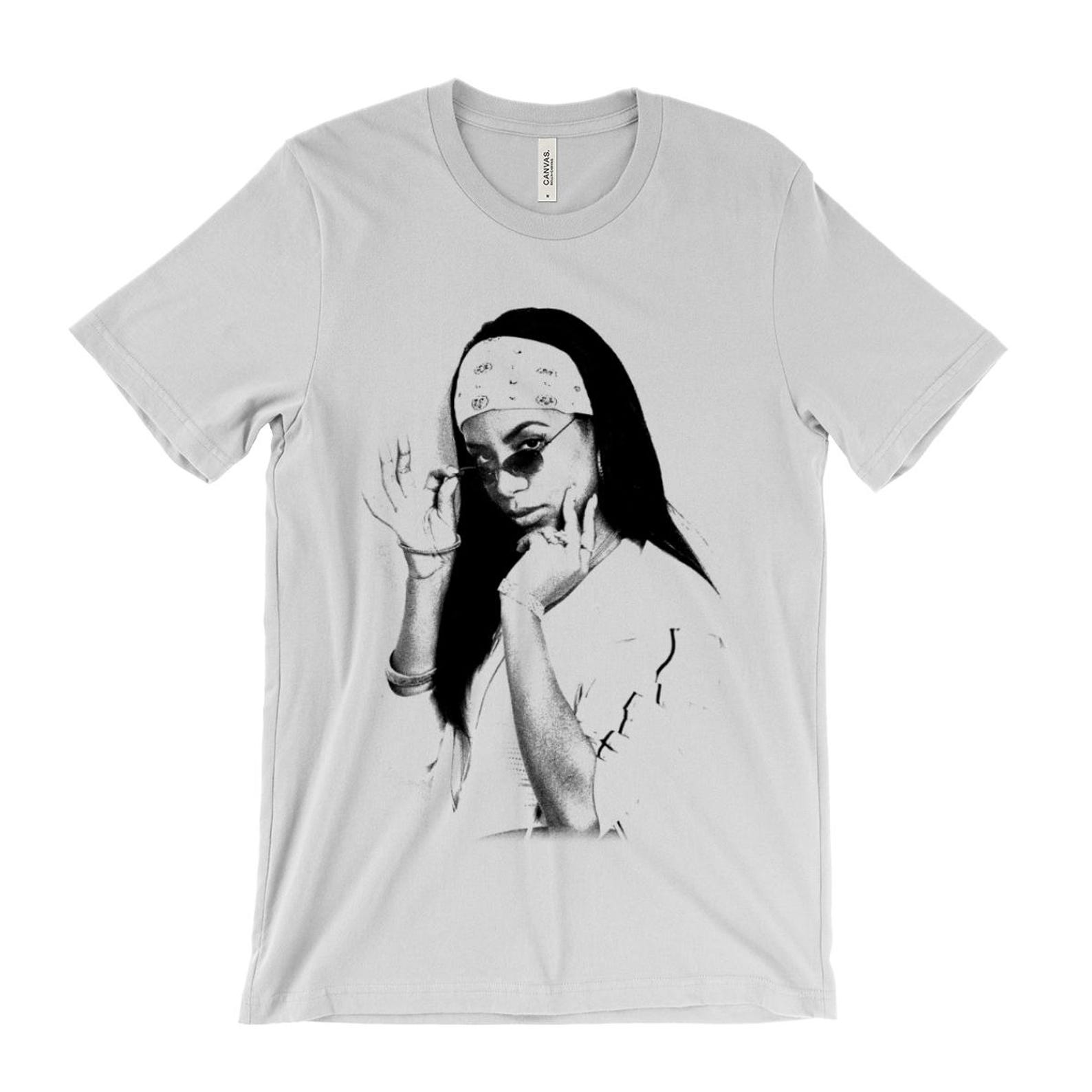 Aaliyah T-Shirt - One in a Million, Age Ain t Nothing but a Number, Try Again, Are You That Somebody, 90 s, 2000s Rnb, Rock the Boat S