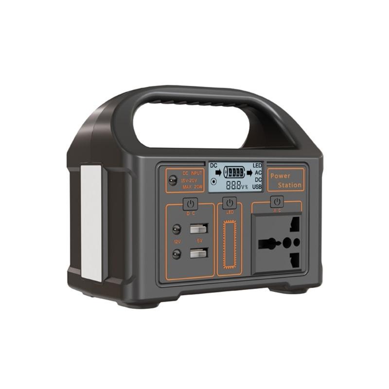 100W 76.8Wh Solar Charging Station 110/220V Solar Generator Multifunction Emergency Mobile Power for Camping Travel