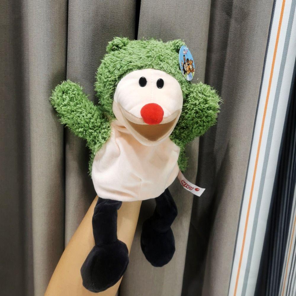 Niedliche Ganzkörper Tier Handpuppe Plüschtier Kindergarten Geschichte Interaktive Requisiten Eltern-Kind-Spiel Handschuhpuppen