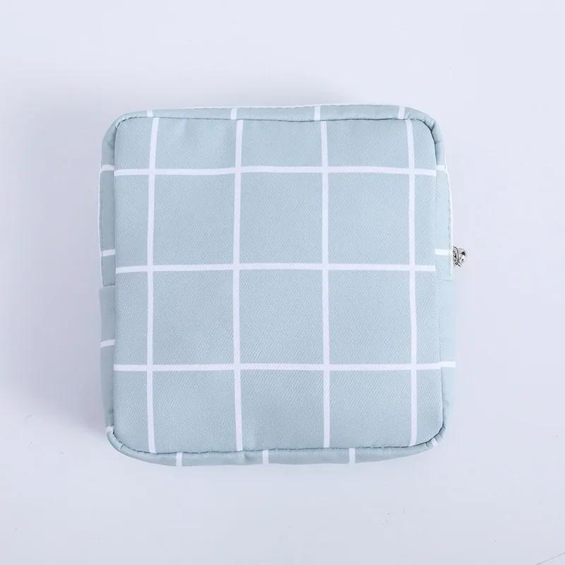 Borsa per Custodia Salvasanitari e Tamponi da Donna Pochette Trucco Carine con Zip Organizer da Donna per Cosmetici, Rossetto, Chiavi, Auricolari, Cavi Dati