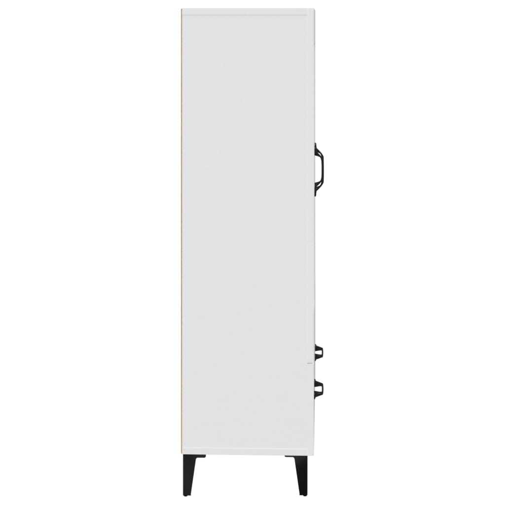 Highboard White 70 x 31 x 115 cm Particleboard