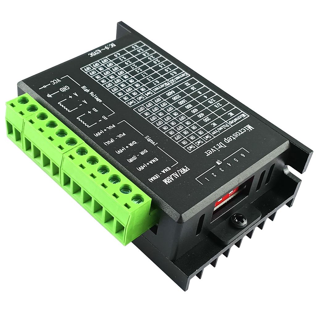 TB6600 Stepper Motor Driver 4A 9-42V Micro-Step CNC DC Controller Single Axis