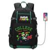 Rucsac Imprimat Super Mario Bros Ghiozdan Școlar pentru Copii Capacitate Mare Impermeabil Geantă de Călătorie pentru Computer