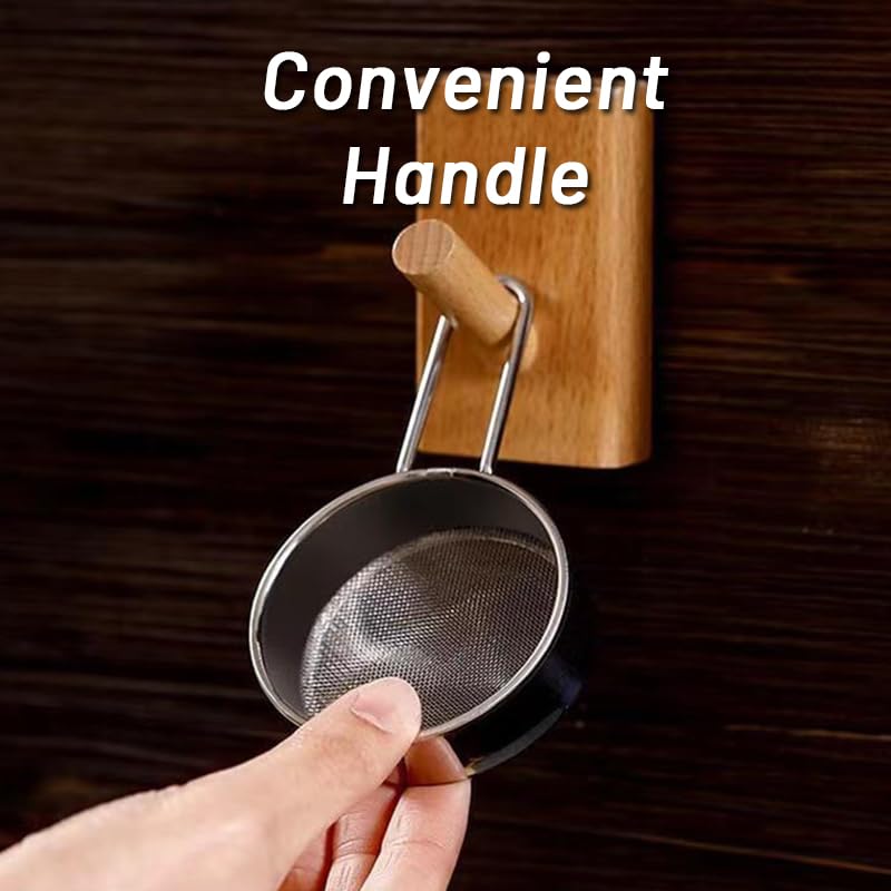 1/2Pcs Stainless Steel Flour Sieve Fine Mesh Sifter Handheld Baking Strainer for Sugar Cocoa Matcha Powder Colander Kitchen Tool