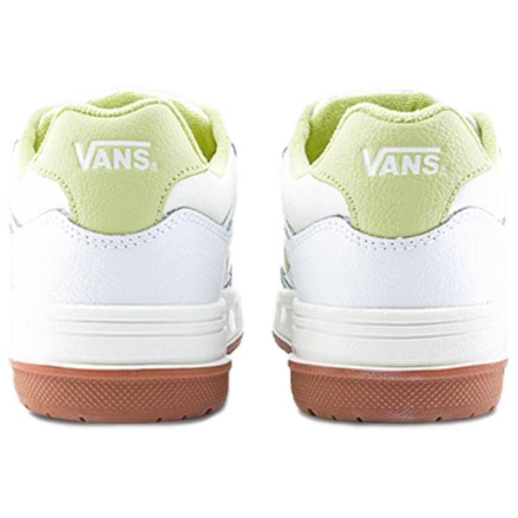 Vans Upland Vintage Leather - Lime Unisex Sneakers White VN000D1HLIM