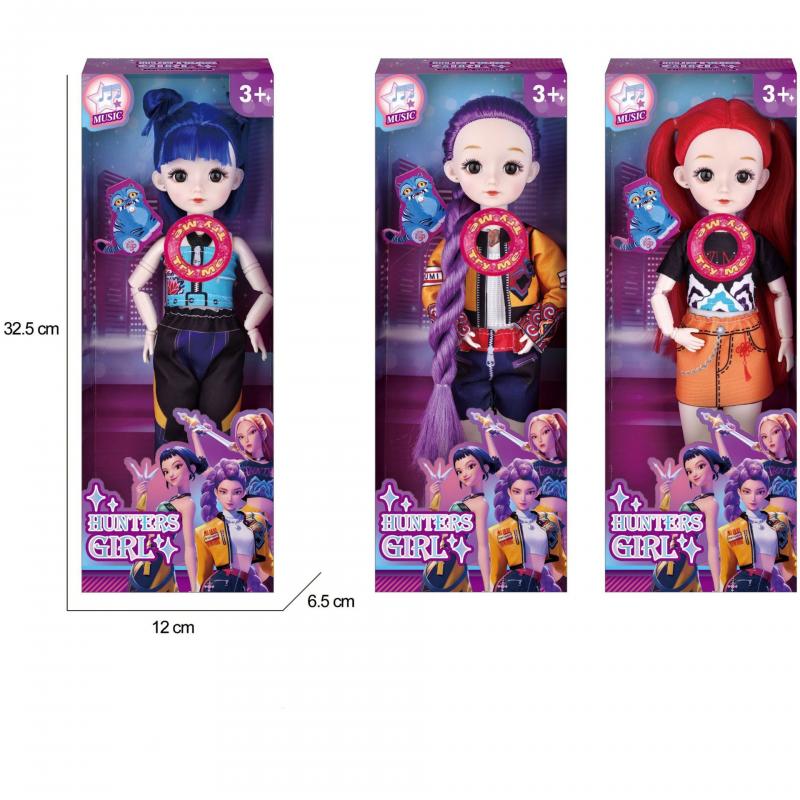 Witch Hunter Girls Grupa Lalka Artystyczna 12-calowa Zginana 15 Punktów Artykulacji K-POP Piosenka Tematyczna Stereoskopowe Oczy 3D