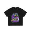 Black T Shirt With In My Bag Money And Character Graphic Print For Streetwear Fashion