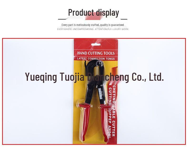 HS-325A Ratchet Cable Cutter & Scissors Pliers for Line Breaking