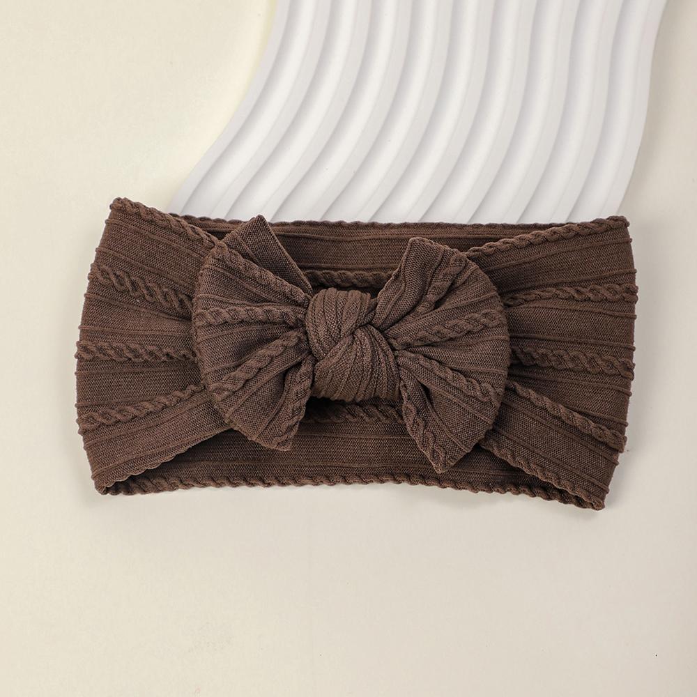 1 Pezzo Fascia per Testa Neonato per Bambine Lavorata a Maglia Elastica Turbante per Bambini Fiocchi per Bambini Morbido Nylon Cappelli per Bambini Accessori per Capelli 32 Colori