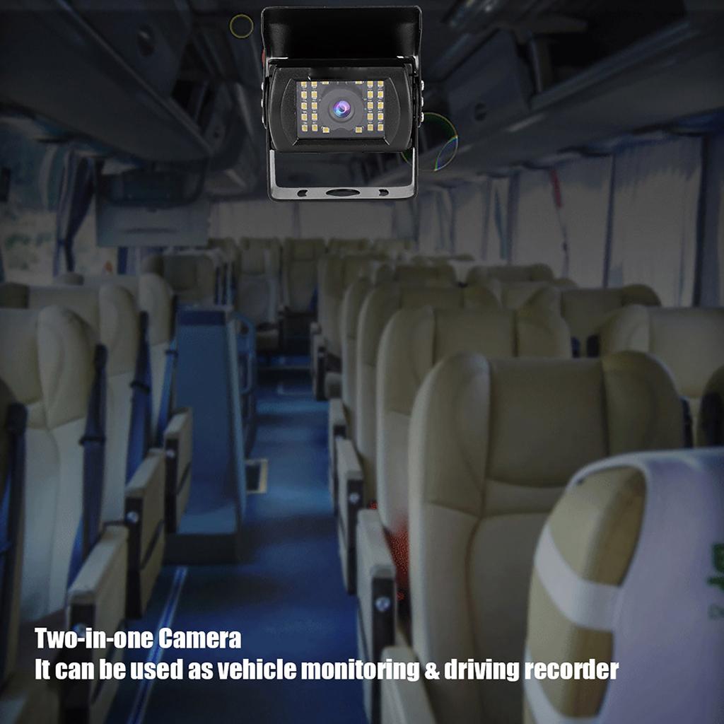 Water Resistant High Definition Rear View Reversing Camera with 24 LED Lights