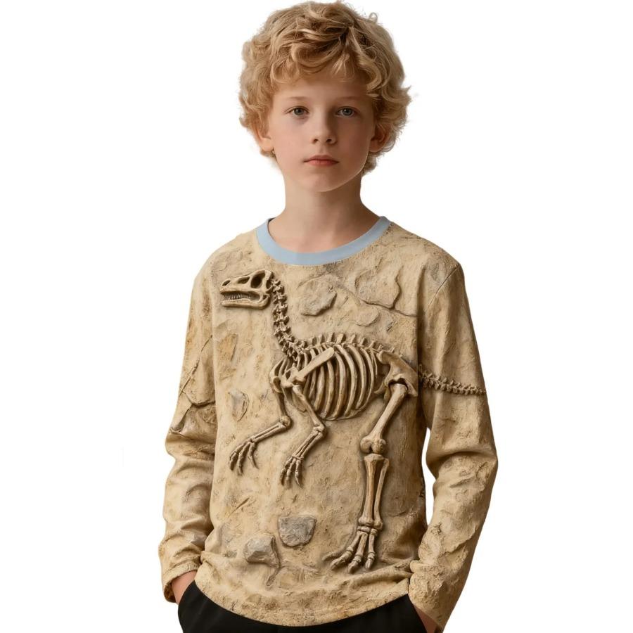 Kids Boys T-Shirt Cool Space Suit Dinosaur T Shirt Boy Clothes Summer Short Sleeve Tee Shirts Fashion Children's Clothing Tops