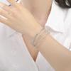 Cazador Minimalist Gold Plated Cuff Bracelets Stainless Steel Adjustable Women's Hand Bracelets Waterproof Jewelry Party Gift