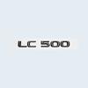 ABS Letters Chrome Glossy Black Emblem Sticker For Lexus CT LC CT200h LC500 LC500h HYBRID Car Trunk Logo Accessories