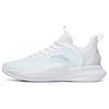 Light Cavalry 6 Cushioning Slip Resistant Low Top Performance Basketball Shoes Men's White Blue 112121605-4