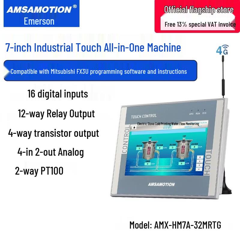 

Контроллер ПЛК с сенсорным экраном Aimoxun
