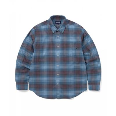 Flannel Check Shirt Blue