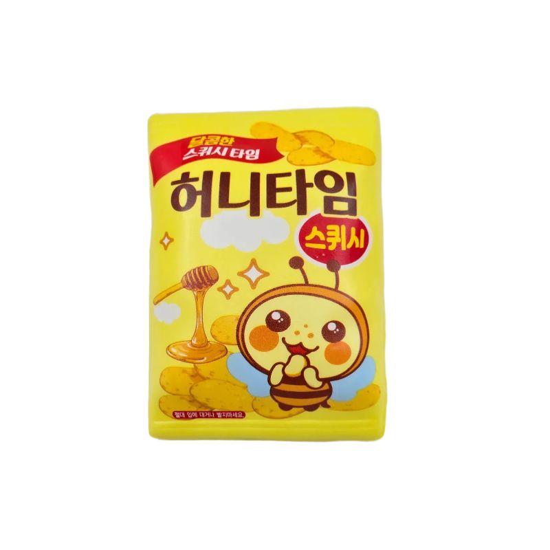MOODnK Korean Snack & Cookie Squishy - 6-Pack Cute Stress Relief Toy Set