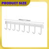 Wall Mounted Badminton Racquet Rack Hanging Hook Large Capacity Sturdy Tennis Racket Holder