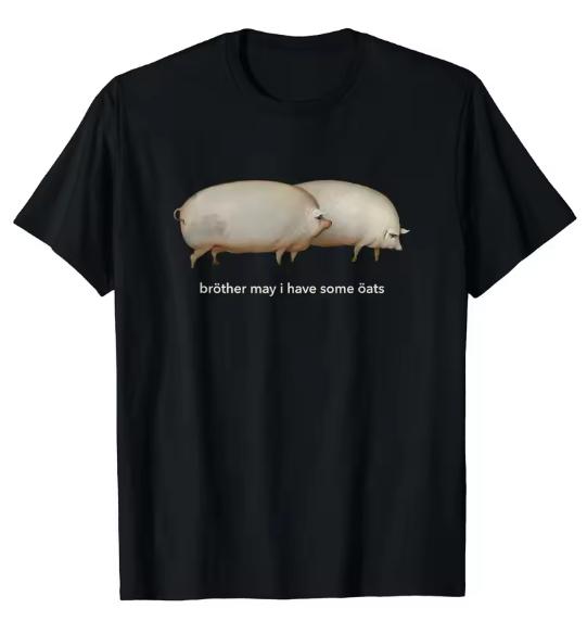 Summer New Pure Cotton Tshirtsuitable For Both Unisex And Unisexprinted Pattern Pure Cotton Tshirt For Casual And Versatile Wear